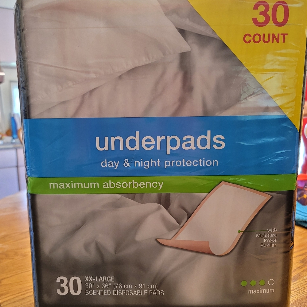 CVS Disposable Underpads XX-LARGE 30X36 Quantity 30